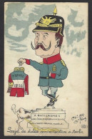 CPA Kaiser Patriotique Anti Kaiser Germany Allemagne écrite Russie - Guerre 1914-18