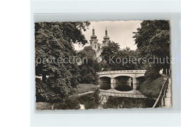 71850867 Donaueschingen Schuetzenbruecke Mit Stadtkirche Donaueschingen - Donaueschingen