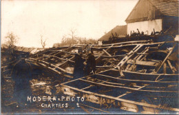 SELECTION -  CHARTRES  -  CARTE PHOTO - Déraillement D'un Train - Chartres