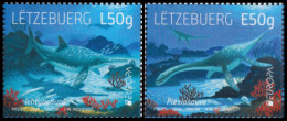 LUXEMBOURG- LUXEMBURG - 2024 EUROPA CEPT - UNDERWATER FAUNA And FLORA, Prehistoric Animals - Prehistorisch