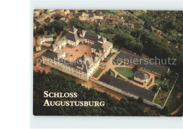 71850819 Augustusburg Schloss Fliegeraufnahme Augustusburg - Augustusburg