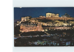 71850791 Athens Athen Beleuchtete Akropolis Antike Staette Griechenland - Grèce