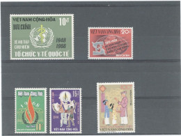 SUD VIET NAM -1968- N°330 -39-40-64 - 505 N** - Viêt-Nam