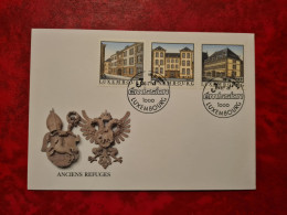 LETTRE CARTE LUXEMBOURG 1994  FDC ANCIENS REFUGES - Other & Unclassified