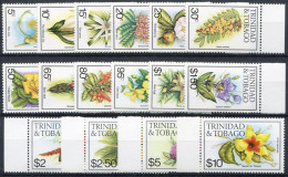 Definitiva. Flora. Fiori 1983. Seconda Scelta. - Trinidad & Tobago (1962-...)