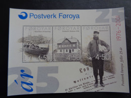 Iles Féroé La Poste Post Facteur Bateau Skjuts Torshavn Postbud Briefträger Postbode Boat Båd FØROYAR Faroe Islands - Féroé (Iles)