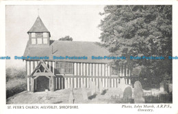 R671168 Shropshire. St. Peter Church. Melverley. John Marsh - Monde