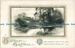 R669007 Birthday Greetings. Wildt And Kray. Series No. 2404 - Monde