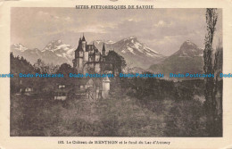 R671178 Le Chateau De Menthon Et Le Fond Du Lac D Annecy. Pariot - Monde