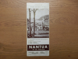 DEPLIANT TOURISTIQUE NANTUA ET SA REGION - Toeristische Brochures