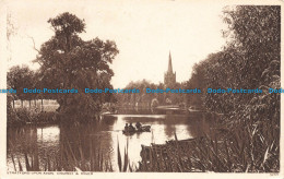 R671179 Stratford Upon Avon. Church And River. Photochrom - Monde