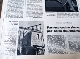 LA TRIBUNA ILLUSTRATA 1967 PLAESANO MONTEFREDANE AMALFI CALCIO PERUGIA IN SERIE B - Sonstige & Ohne Zuordnung