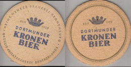 5003333 Bierdeckel Rund - Dortmunder Kronen Bier - Sous-bocks