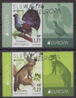 Slowenien MiNr. 1473-1474 Europa 2021 Gefährdete Wildtiere (2 Werte) - Slovenia