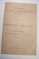 LIVRET  - PROJECTION  LUMINEUSES  - CATALOGUE - ( 1929 ) - CINEMA - Unclassified