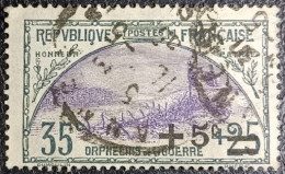 France Y&T N°166 Orphelins De La Guerre Surchargés. Oblitéré. Voir Scan - Used Stamps
