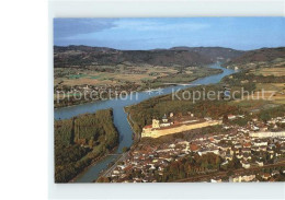 71850613 Melk Donau Stift Schloss Kloster Schoenbuehel Fliegeraufnahme Melk - Other & Unclassified