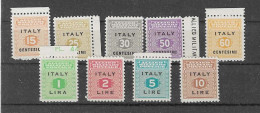 Italien - Selt./postfr. Bessere MP-Serie "Sizilien" Aus 1943 - Michel 1/9!!! - Poste Militaire (PM)