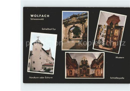 71850567 Wolfach Schlosshof Tor Nordturm Eckturm Museum Kapelle Luftkurort Wolfa - Wolfach