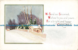 R669018 We Send Our Sincerest Wishes To You And Yours For A Bright And Happy Chr - Monde