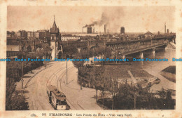 R671205 Strasbourg. Les Ponts Du Rhin. Vue Vers Kehl. C. A. P - Monde