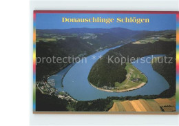 71850549 Schloegen Donauschlinge Fliegeraufnahme Haibach Ob Der Donau - Other & Unclassified