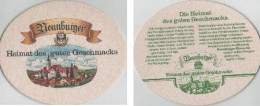 5002959 Bierdeckel Oval - Neunburger - Heimat Des Guten Geschmacks - Beer Mats
