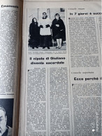 LA TRIBUNA ILLUSTRATA 1967 MONREALE FOLIGNO TEDDY RENO RITA PAVONE MORTE DI PRIMO CARNERA - Sonstige & Ohne Zuordnung