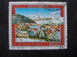 Italia 1991 - Vue De Roccaraso - Oblitéré - 1991-00: Oblitérés