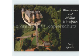 71850481 Gemen Burg Serie Wasserburgen Und Schloesser In Westfalen Fliegeraufnah - Borken