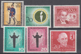 Berlin 1957-1958 Postfrisch ** MNH Mi. 176-181 Postillion Etc.    (70584 - Sonstige & Ohne Zuordnung