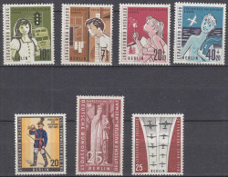 Berlin Aus 1957-1960 Postfrisch ** MNH Mi. 173,176,188,193-96    (70586 - Autres & Non Classés