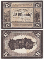 Eppelborn-Dirmingen 25 Pfennig NOTGELD Gutschein 1921   (32294 - Autres & Non Classés