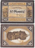 Eppelborn-Dirmingen 10 Pfennig NOTGELD Gutschein 1921   (32290 - Sonstige & Ohne Zuordnung