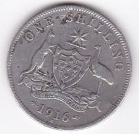 Australie. 1 Shilling 1916 M , George V, En Argent, KM# 26 - Shilling