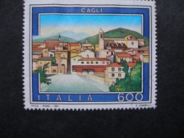 Italia 1991 - Vue De Cagli - Oblitéré - 1991-00: Usati
