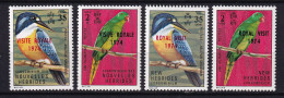 132 NOUVELLE Et NEW HEBRIDES 1982 - Yvert 386/89 Surcharge - Oiseau - Neuf **(MNH) Sans Charniere - Andere & Zonder Classificatie