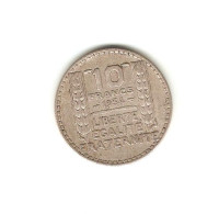 247/ FRANCE : 10 Francs Turin 1934 (argent) - 10 Francs