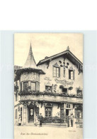 71850194 Oberammergau Haus Des Christusdarstellers Erker Oberammergau - Oberammergau