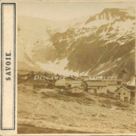 Rare * Chamonix 1859 * Village Du Tour * Photo Stéréoscopique Bertrand - Fotos Estereoscópicas