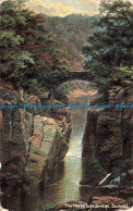 R670586 Dunkeld. The Hermitage Bridge. S. Hildesheimer. In The Trossachs Series. - Monde