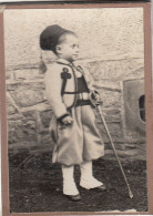Photo Enfant Avec Costume De Zouave Militaria  Militaire - Anciennes (Av. 1900)