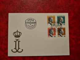 LETTRE CARTE LUXEMBOURG 1994  FDC SERIE GRAND DUC - Other & Unclassified