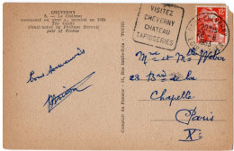 Daguin CHEVERNY Sur CPSM - 1921-1960: Periodo Moderno