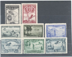 ESPAGNE -  1930 - UNION IBERO - AMERICA P A N° 75/81 +83 N* - Unused Stamps