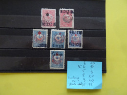 FRANCE Colonies CILICIE  Voir Scan Cote 129 € - Unused Stamps