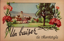 MONTARGIS    ( LOIRET )     UN BAISER DE MONTARGIS - Montargis
