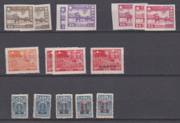 CHINE, Sud +sud-ouest,  N2...12+ Taxe, Cote 16.4€ ( SN24/17/73) - Southern-China 1949-50