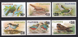 132 PHILIPPINES 1979 - Yvert 1110/15 - Oiseau - Neuf **(MNH) Sans Charniere - Philippinen