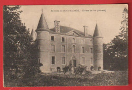 AC857 79 DEUX SEVRES SAINT MAIXENT CHATEAU DU PIN - Autres & Non Classés